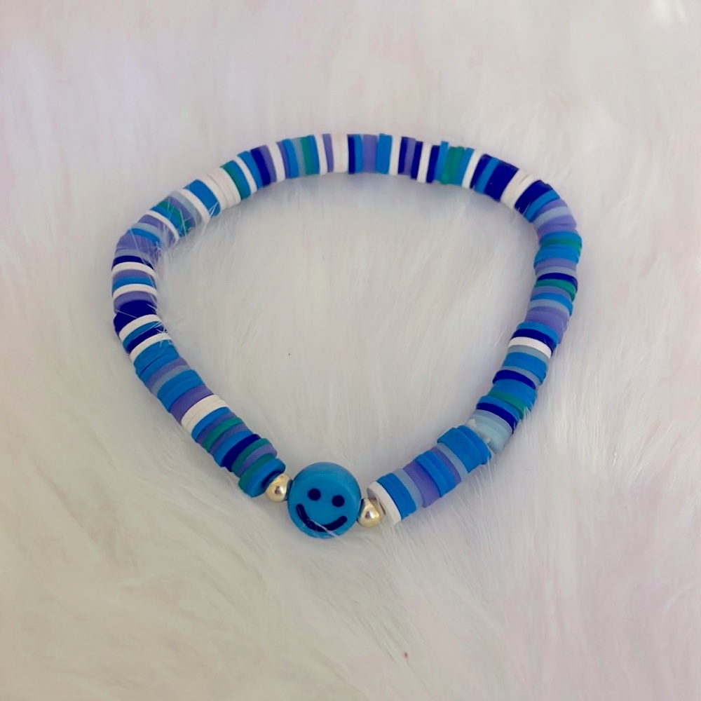 Clay bead. Bracelet